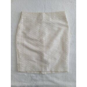 J Crew Womens Skirt Pencil Ivory Size 00 Petite